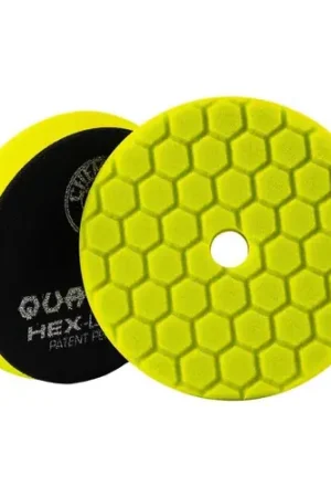Chemical Guys Hex-Logic Quantum Heavy Cutting Pad - Yellow - 5.5in - Case of 12 Luxury