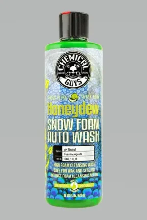 New Release Chemical Guys Honeydew Snow Foam Auto Wash Cleansing Shampoo - 16oz
