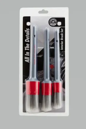 Price Drop Chemical Guys Interior Detailing Brushes - 3 Pack - Case of 12