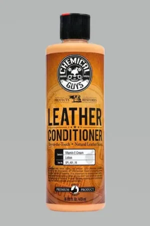 Chemical Guys Leather Conditioner - 16oz - Case of 6 Worldwide Shipping