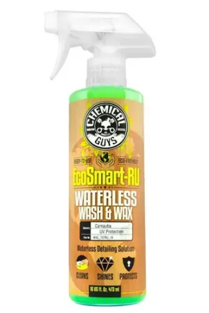 Chemical Guys EcoSmart-RU Waterless Car Wash & Wax - 16oz - Case of 6 Free Returns