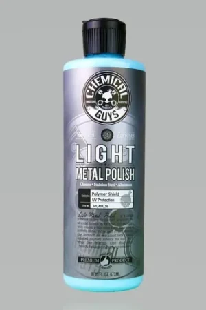 New Arrival Chemical Guys Light Metal Polish - 16oz - Case of 6