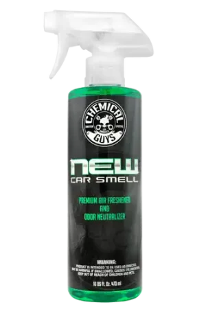 Super Sale Chemical Guys New Car Smell Air Freshener & Odor Eliminator - 16oz - Case of 6