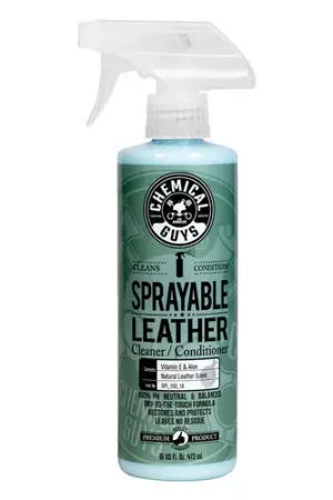 Best Price Chemical Guys Sprayable Leather Cleaner & Conditioner In One - 16oz