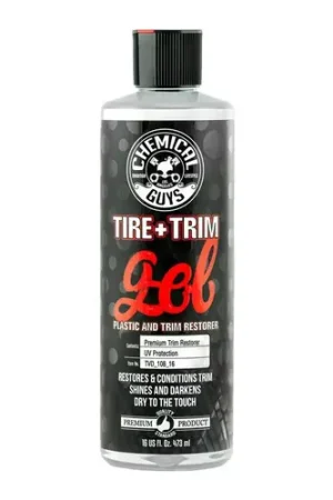 While Supplies Last Chemical Guys Tire & Trim Gel for Plastic & Rubber - 16oz - Case of 6