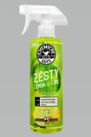 Fan Favorite Chemical Guys Zesty Lemon Lime Air Freshener & Odor Eliminator - 16oz