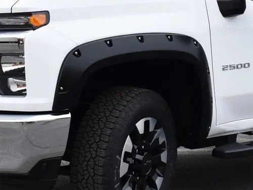 Chevrolet 19-22 Silverado 2500/3500 Pocket Style Fender Flares - Front Pair Markdown