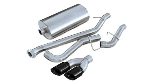 Corsa 02-06 Chevrolet Avalanche 5.3L V8 3in Sport Cat-Back Exhaust w/ twin 4in Black Tips Order Now