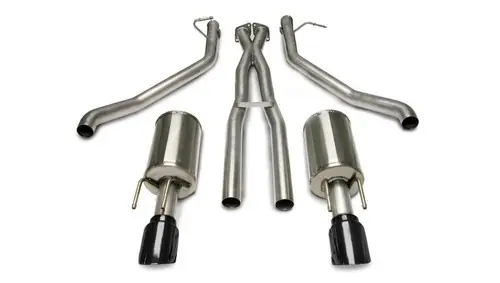 Markdown Corsa 05-06 Pontiac GTO 6L V8 2.5in Sport Cat-Back Exhaust + XPipe w/Dual Exit Single 4in BlackTips