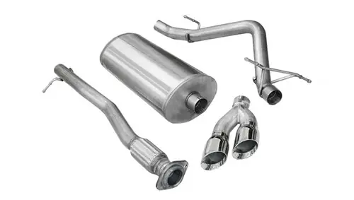 Corsa 09-09 Chevrolet Silverado Crew Cab/Short Bed 1500 4.8L V8 Polished Sport Cat-Back Exhaust Final Sale
