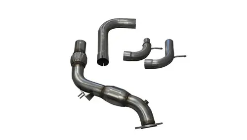 Corsa 15-16 Ford Mustang 3in Downpipe with 200 Cell Catalytic Converter Grab Now