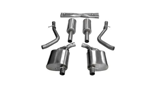Corsa 15-20 Dodge Charger/300 Sedan 3.6L 2.5in Cat-Back Dual Rear Exit (re-uses stock exhaust bezel) Sale