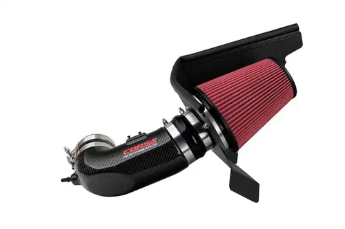 Buy Today Corsa 2017-2023 Chevrolet Camaro ZL1 Carbon Fiber Air Intake w/ DryTech 3D No Oil Filtration