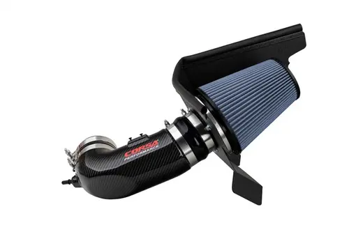 Free Returns Corsa 2017-2023 Chevrolet Camaro ZL1 Carbon Fiber Air Intake w/ MaxFlow 5 Oil Filtration