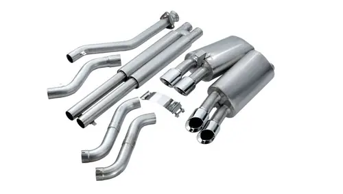 Corsa 90-95 Chevrolet Corvette C4 ZR1 5.7L V8 LT5 Polished Sport Cat-Back Exhaust Warranty Included