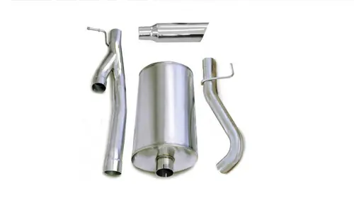 Price Cut Corsa/dB 02-06 Chevrolet Silverado Crew Cab/Short Bed 2500 6.0L V8 Polished Sport Cat-Back Exhaust