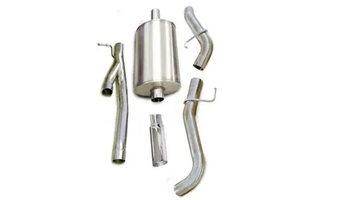 Corsa/dB 05-06 Chevrolet Silverado Crew Cab/Short Bed 1500 6.0L V8 Polished Sport Cat-Back Exhaust Same Day Shipping