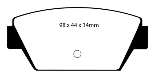 EBC 93-94 Eagle Talon 1.8 Redstuff Rear Brake Pads In Demand