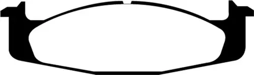 No Minimum Order EBC 94-96 Ford Bronco 5.0 Redstuff Front Brake Pads