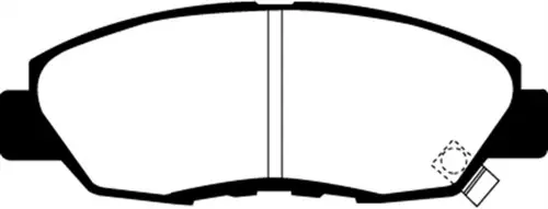 EBC 97 Acura CL 2.2 Ultimax2 Front Brake Pads Budget