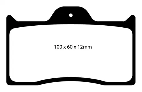 EBC Brakes Yellowstuff Performance Brake Pads ebcDP4038R Fast Shipping