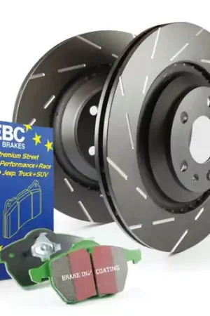 EBC S2 Kits Greenstuff Pads & USR Rotors ebcS2KF1544 Worldwide Shipping