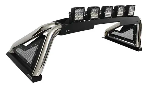 Go Rhino 14-19 Chevy 1500 LD (Classic) Sport Bar 2.0 Complete Kit w/Sport Bar+Retractable Light Mnt Final Sale