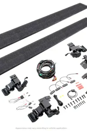 Go Rhino 08-16 Ford F-250/350 Super Duty Crew Cab 4dr E-BOARD E1 Running Board Kit - Bedliner Coat Top Pick