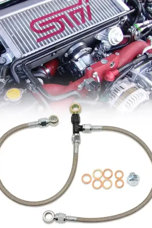 Best Price IAG Performance Stock Location Turbo Oil Feed & AVCS Line (WRX 06-14/STI 04-21)