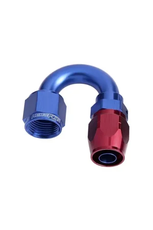 Aeroflow Cutter Swivel 180 Deg Alloy Hose End -16AN - Black Exclusive