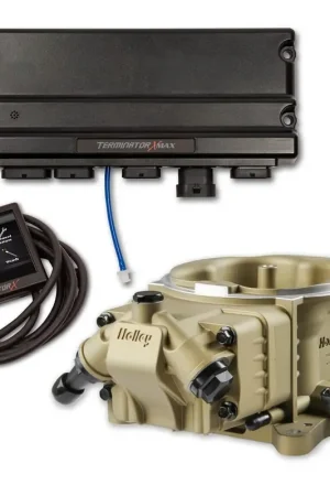 Holley EFI Terminator X Max Stealth 4150 - GM LS Engines Gold - 58X Crank - Trans Control - 650 HP - 3.5 in. Touchscreen Flash Sale