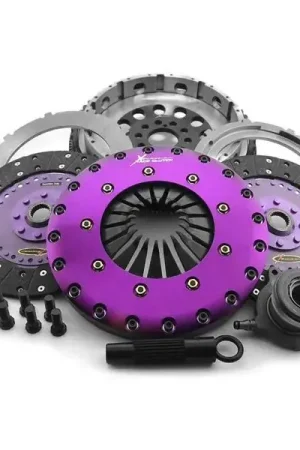 Fast Shipping Xtreme Clutch 270mm Rigid Solid Organic Twin Plate Clutch Kit (KIT PER CHEV CAMARO GEN 5 inc F/W+CSC)