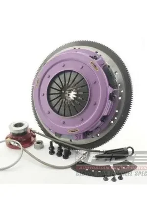 Xtreme Clutch 270mm Rigid Solid Organic Twin Plate Clutch Kit Incl CSC (KIT PER FORD BULLNOSE TOPLOADER inc CSC) Certified