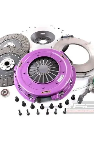 Xtreme Clutch 270mm Rigid Solid Organic Twin Plate Clutch Kit Incl SMF & CSC (KIT PER CHEV CAMARO 6TH GEN inc F/W+CSC) Deal
