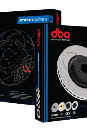 Next Day Delivery Disc Brakes Australia 2x Front Street Gold Cross-Drilled/Slotted Rotors (Hilux 85-05)