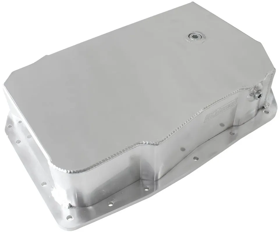 Aeroflow 3.35" 85mm Deep Fabricated Transmission Pan suit GM 6L80E - Black Finish Mega Sale