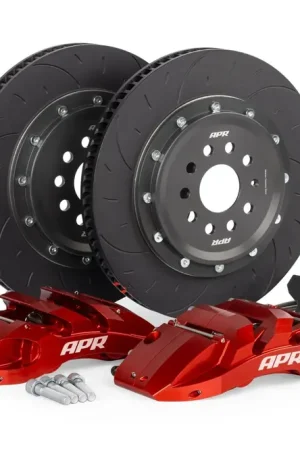 APR 370x34mm 6-Piston Big Brake Kit - Front - Red - MQBEVO 355mm Today Only
