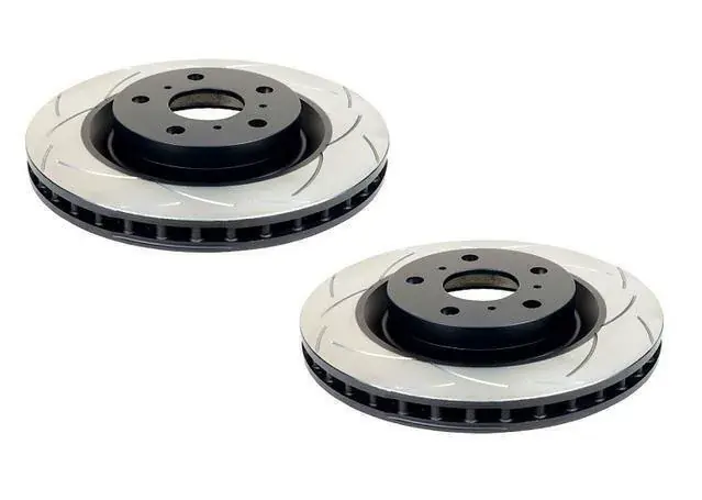 Disc Brakes Australia 4x4 Survival 4000 T3 Slotted 2x Front Rotors (Patrol 88-17) Bulk Order