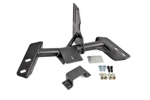 In Demand BMR Suspension 84-92 3rd Gen F-Body Torque Arm Relocation Crossmember TH700R4 / 4L60 - Black Hammertone