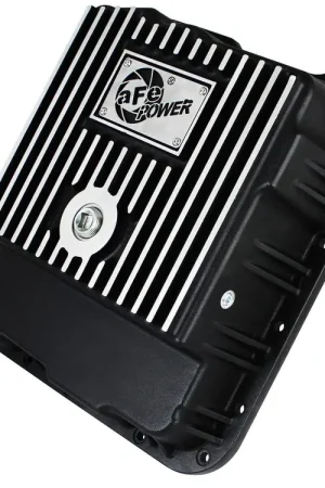 aFe aFe Transmission Pan (Black w/ Machined Fins) GM Trucks 99-16 (4L60-E/4L60E/4L65E/4L70E/4L75E) Certified