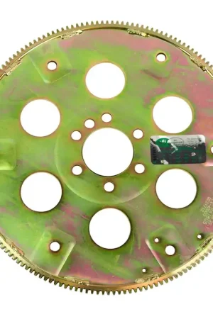 Genuine B&M Steel SFI Certified Flexplate - Small Block Chevrolet 1970-1980 Chevrolet 400 Small Block, 168-Tooth for externally balanced engines.