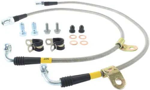 Trending StopTech StopTech 05 Chrysler 300C 5.7L V8 w/ Vented Rear Disc Stainless Steel Front Brake Lines