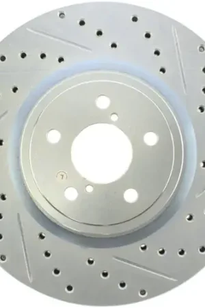 Hot Deal StopTech StopTech 05-14 Subaru Legacy Select Sport Drilled & Slotted Rotor - Left