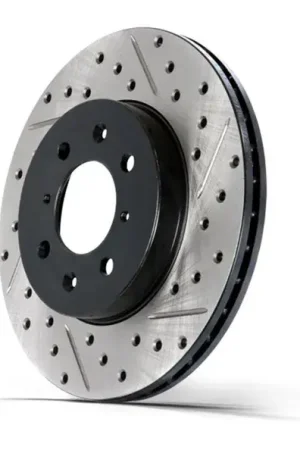 Grab Now StopTech Stoptech 14-18 Subaru Forester Drilled & Slotted Rear Left Sport Brake Rotor