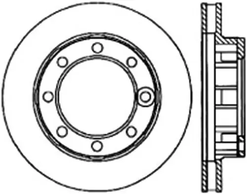 StopTech StopTech 71-86 Chevrolet K20 Suburban Cryo Slotted Front Right Sport Brake Rotor Time-Limited