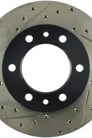 In Demand StopTech StopTech 81-89 Toyota Land Cruiser Slotted & Drilled Front Rotor