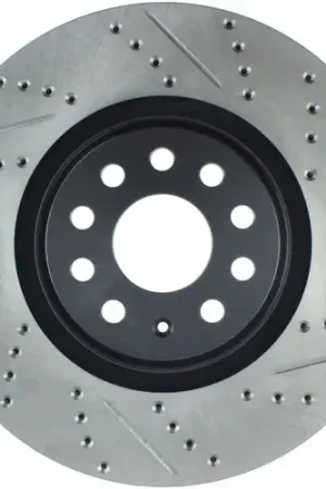 Trending StopTech StopTech Slotted & Drilled Sport Brake Rotor