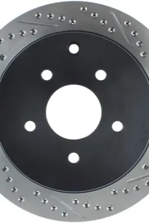 StopTech StopTech Slotted & Drilled Sport Brake Rotor Handmade