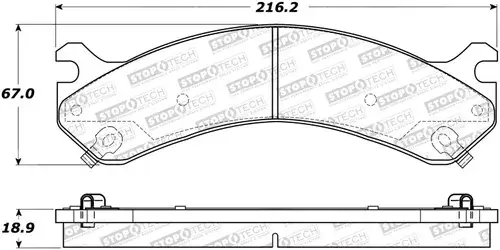 Special Offer StopTech StopTech Sport Brake Pads w/Shims and Hardware - Front