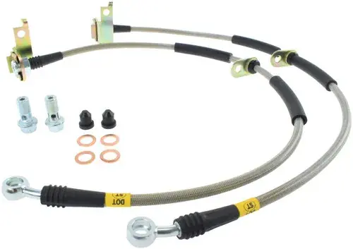 Free Returns StopTech StopTech Stainless Steel Front Brake lines for Mazda 6